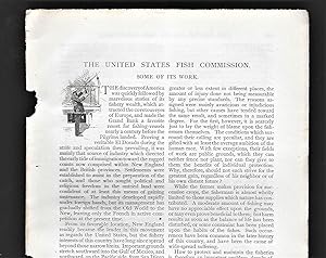 Seller image for The United States Fish Commission for sale by Legacy Books II