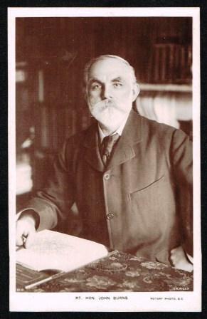 Rt. Hon. John Burns; Antique Postcard