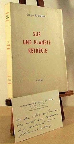 Seller image for SUR UNE PLANETE RETRECIE for sale by Livres 113