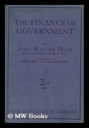 Image du vendeur pour The finance of government mis en vente par MW Books Ltd.