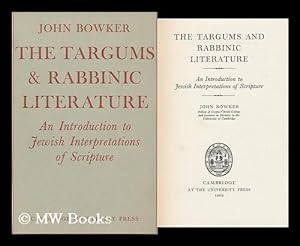 Seller image for The Targums and Rabbinic literature : an introduction to Jewish interpretations of scripture for sale by MW Books