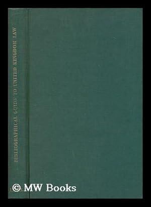 Seller image for A bibliographical guide to the law of the United Kingdom, the Channel Islands and the Isle of Man for sale by MW Books