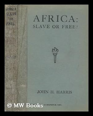 Bild des Verkufers fr Africa : slave or free zum Verkauf von MW Books