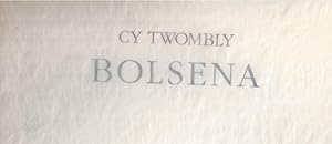 Bild des Verkufers fr Cy Twombly BOLSENA - Gagosian Gallery December 12 to January 20, 1990 zum Verkauf von ART...on paper - 20th Century Art Books