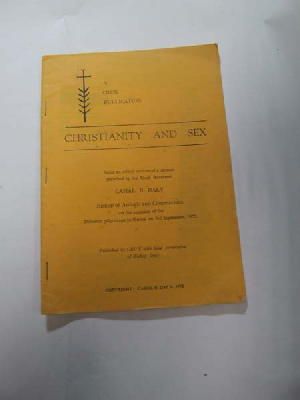 Seller image for Christianity and Sex for sale by Kennys Bookstore