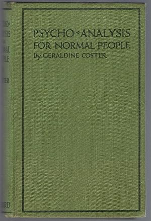 Seller image for Psycho-Analysis for Normal People for sale by Michael Moons Bookshop, PBFA