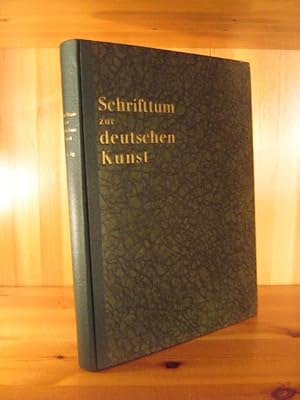 Image du vendeur pour Schrifttum zur deutschen Kunst. Sechster (6.) bis achter (8.) Jahrgang (Oktober 1938 - August 1941) und Beiheft zum chrifttum der deutschen Kunst (1939). mis en vente par Das Konversations-Lexikon