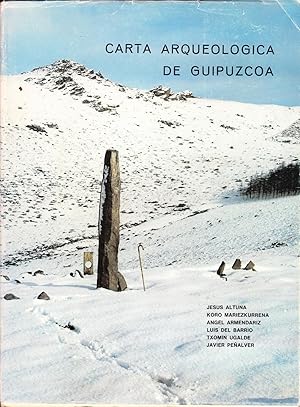 CARTA ARQUEOLOGICA DE GUIPUZCOA