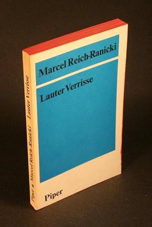 Seller image for Lauter Verrisse. Mit einem einleitenden Essay. for sale by Steven Wolfe Books