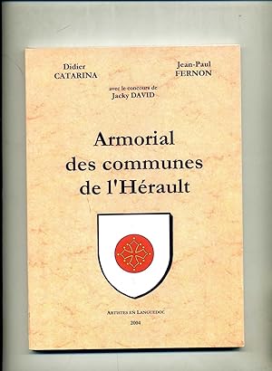 Image du vendeur pour ARMORIAL DES COMMUNES DE L'HERAULT. mis en vente par Librairie CLERC