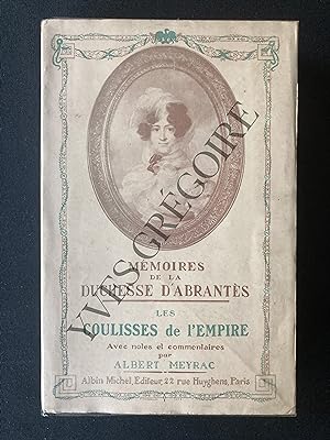 Bild des Verkufers fr MEMOIRES-III-LES COULISSES DE L'EMPIRE zum Verkauf von Yves Grgoire