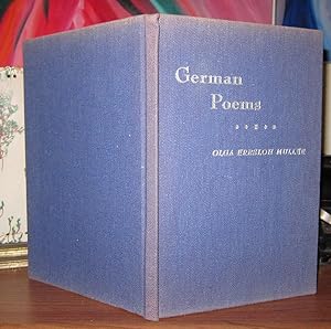 Seller image for GERMAN POEMS for sale by Rare Book Cellar