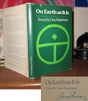 Immagine del venditore per ON EARTH AS IT IS Signed 1st venduto da Rare Book Cellar