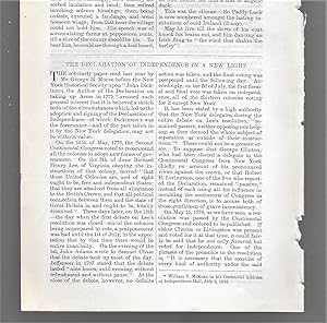 Seller image for The Declaration Of Independence In A New Light for sale by Legacy Books II