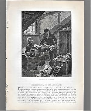 Image du vendeur pour Chatterton And His Associates mis en vente par Legacy Books II