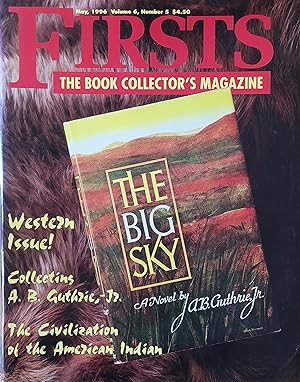 Firsts: The Book Collector's Magazine, May 1996, Vol. 6, No. 5