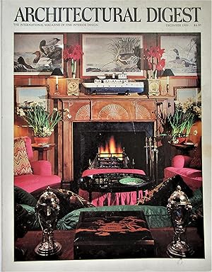 Architectural Digest -- December 1986