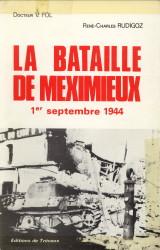 Image du vendeur pour La bataille de Memimieux 1er septembre 1944 mis en vente par Antiquariaat Parnassos vof