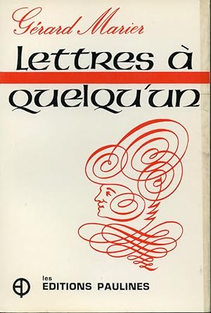 Seller image for Lettres  quelqu'un for sale by Librairie Le Nord