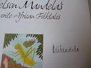 Seller image for Nelson Mandela's Favorite African Folktales. SIGNED BY NELSON MANDELA for sale by Treasure House Books
