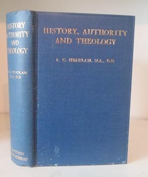 Seller image for History, Authority and Theology for sale by BRIMSTONES