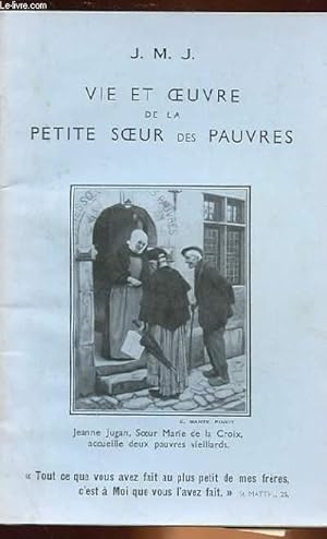 Seller image for VIE ET OEUVRE DE LA PETITE SOEUR DES PAUVRES for sale by Le-Livre