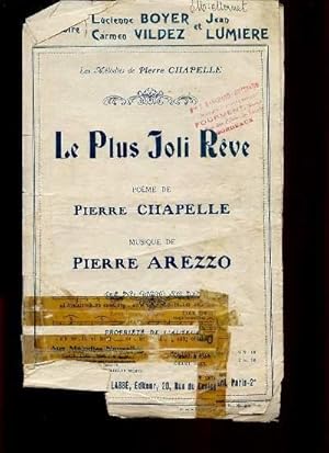 Seller image for LE PLUS JOLI REVE. MELODIE. for sale by Le-Livre