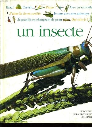 Bild des Verkufers fr UN INSECTE zum Verkauf von Le-Livre