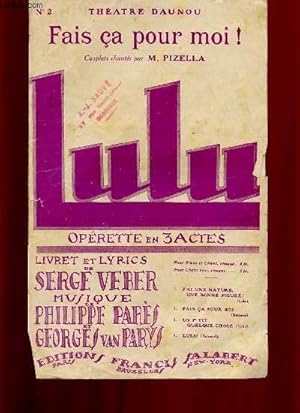 Seller image for FAIS CA POUR MOI ! for sale by Le-Livre