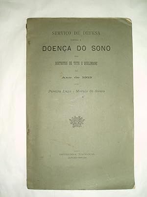 Servico de defesa contra a doenca do sono nos distritos de Tete e Quelimane no ano de 1913