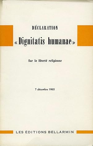 Déclaration "Dignitatis humanae" sur la liberté religieuse