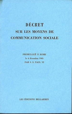 Décret sur les moyens de communication sociale