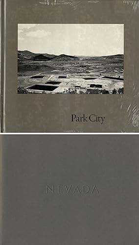 Imagen del vendedor de Lewis Baltz: Park City (First Edition) [SIGNED] (New condition with publisher's shrink-wrap) -- INCLUDES a copy of Lewis Baltz: Nevada (First Edition) [SIGNED] & copy of the publisher ARTSPACE's original 1980 book release announcement a la venta por Vincent Borrelli, Bookseller