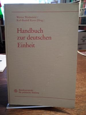 Bild des Verkufers fr Handbuch zur deutschen Einheit. zum Verkauf von Antiquariat Floeder