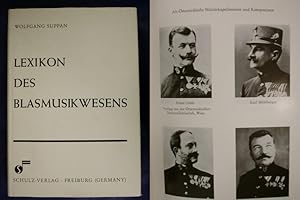 Immagine del venditore per Lexikon des Blasmusikwesens venduto da Buchantiquariat Uwe Sticht, Einzelunter.