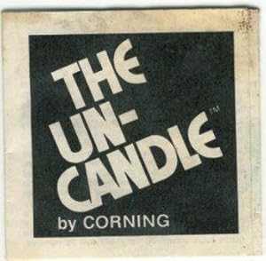 Un-Candle by Corning, The (INSTRUCTION BOOKLET ONLY!)