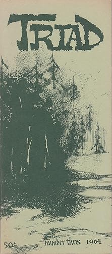 Seller image for TRIAD. Number Three 1964 for sale by Blue Mountain Books & Manuscripts, Ltd.