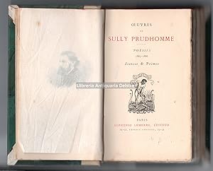 Image du vendeur pour Oeuvres de Sully Prudhomme. Posies 1865-1866. Stances & Pomes. mis en vente par Llibreria Antiquria Delstres