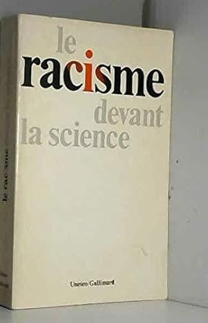 Image du vendeur pour Le Racisme devant la science mis en vente par JLG_livres anciens et modernes