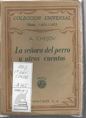LA SEÑORA DEL PERRO Y OTROS CUENTOS 1ª edición