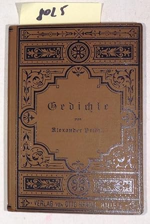 Image du vendeur pour Gedichte. In Deutschen Nachdichtungen Herausgegeben Von Alfred Teniers mis en vente par Antiquariat Trger
