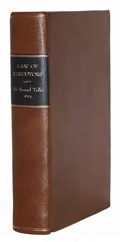 Immagine del venditore per The Law of Executors and Administrators venduto da Sequitur Books