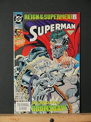 Seller image for Superman #78 (Doomsday for Doomsday!) for sale by Tree Frog Fine Books and Graphic Arts