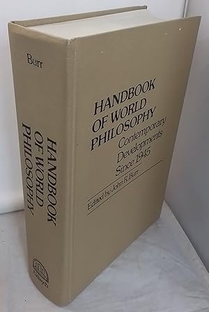 Imagen del vendedor de Handbook of World Philosophy. Contemporary Developments Since 1945. a la venta por Addyman Books