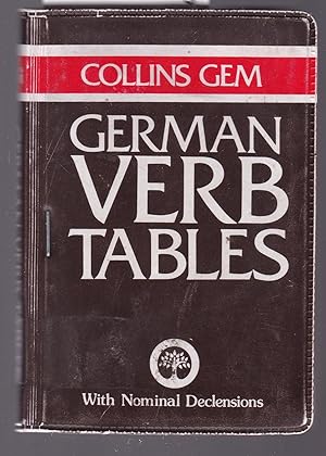 Seller image for Collins Gem German Verb Tables with Nominal Declensions for sale by Laura Books