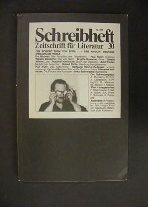 Seller image for Schreibheft 30: Der schiffe Turm von Pisa Eine Ansicht deutschsprachiger Prosa for sale by Antiquariat Strter
