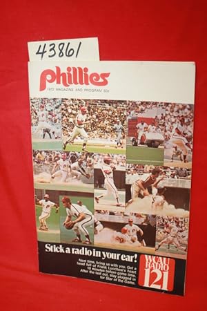 Image du vendeur pour Phillies 1972 Magazine and Program mis en vente par Princeton Antiques Bookshop