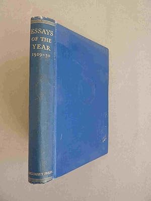 Essays of the Year 1929 - 1930