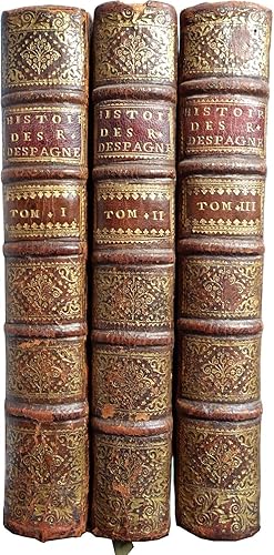 Imagen del vendedor de Histoire des revolutions d'Espagne depuis la destruction de l'Empire des Goths, jusqu' l'entire & parfaite rnion des Royaumes de Castille & d'Aragon en une seule monarchie. a la venta por Richard C. Ramer Old and Rare Books