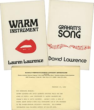 Imagen del vendedor de Graham's Song, and Warm Instrument (First Edition, two volumes) a la venta por Royal Books, Inc., ABAA
